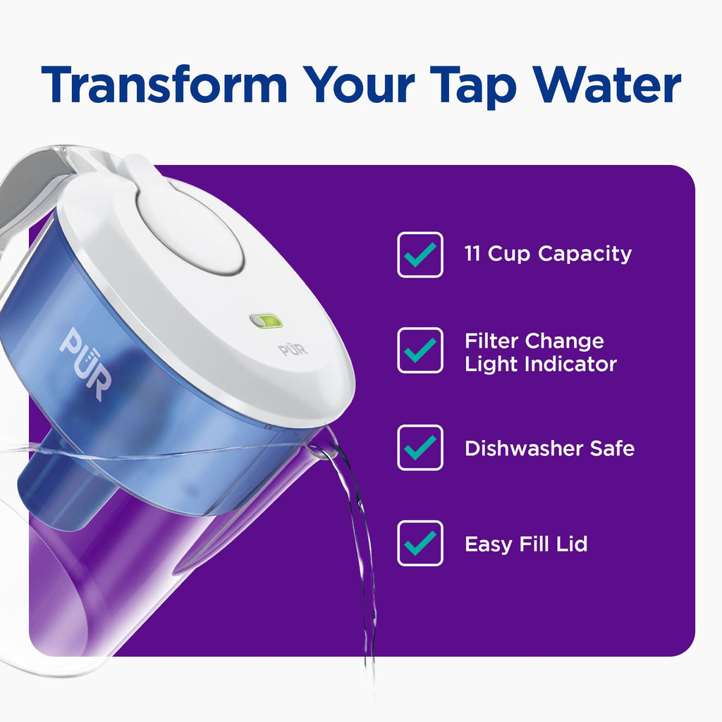 11 Cup Water Pitcher with Filter G680091