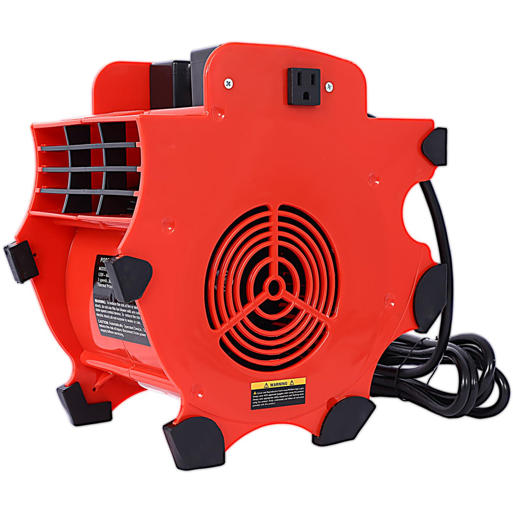 3-Speed Portable Floor Air Mover H8179