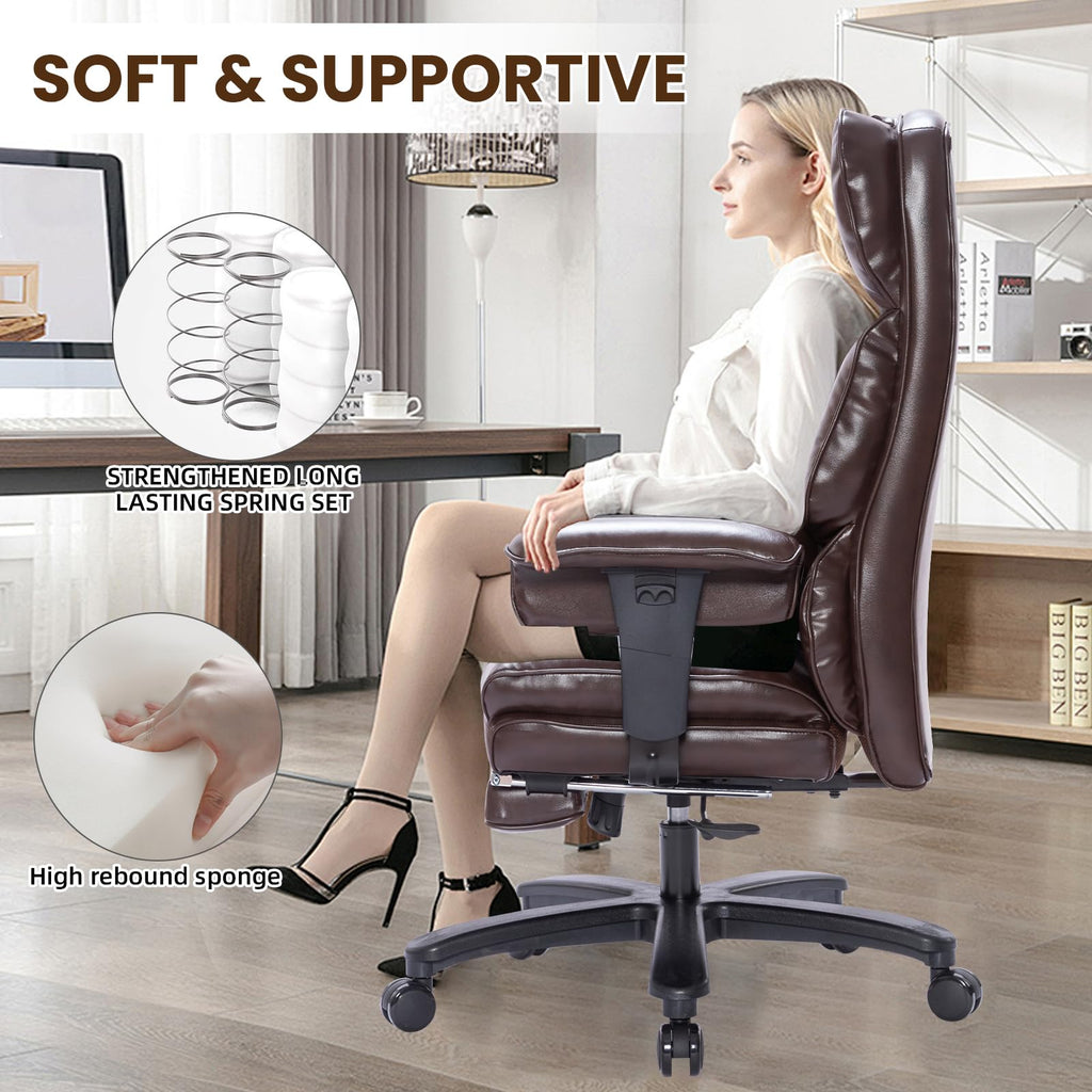 Big and Tall Office Chair with Foot Rest S533964