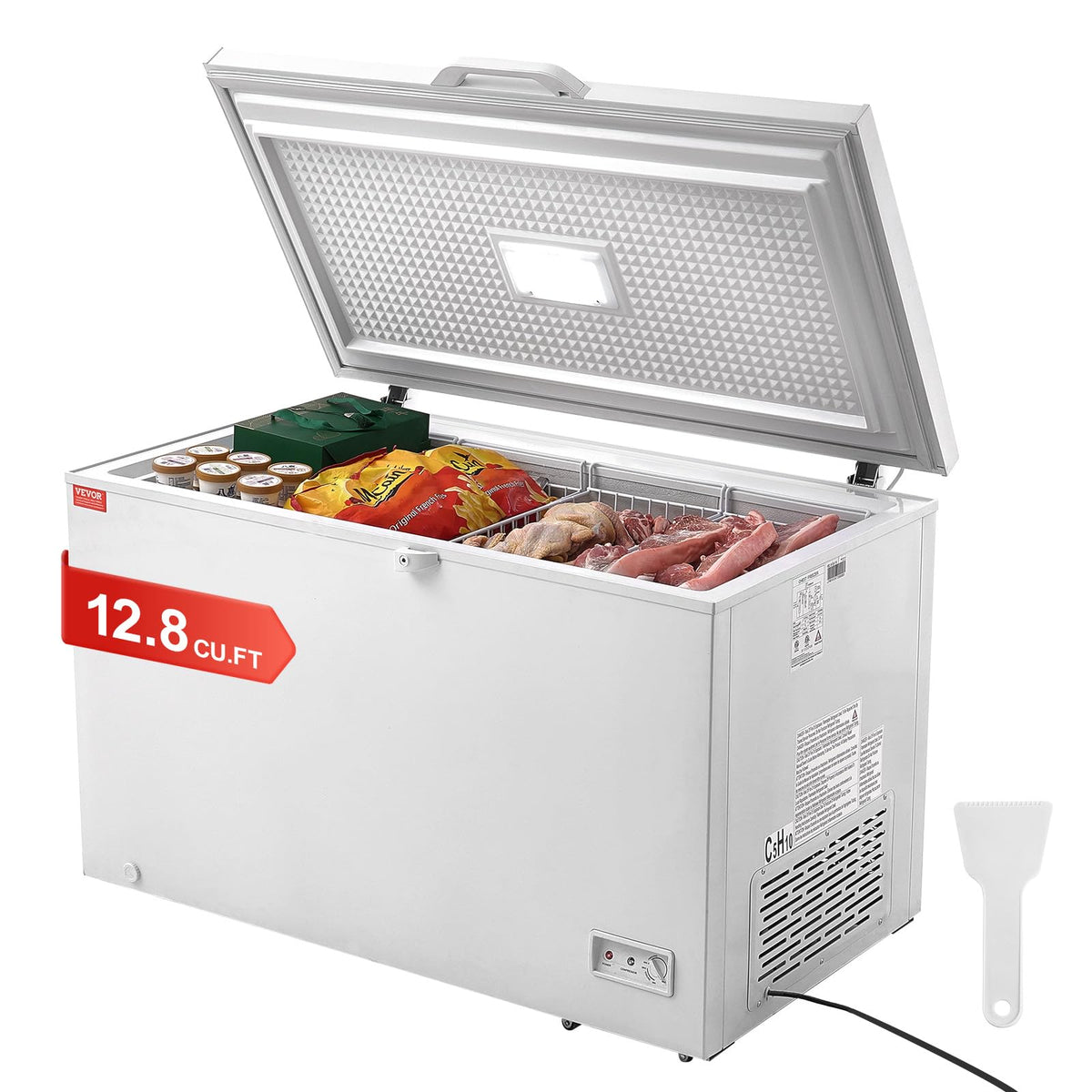 12.8 Cu.ft Chest Freezer with 4 Removable Baskets T555504