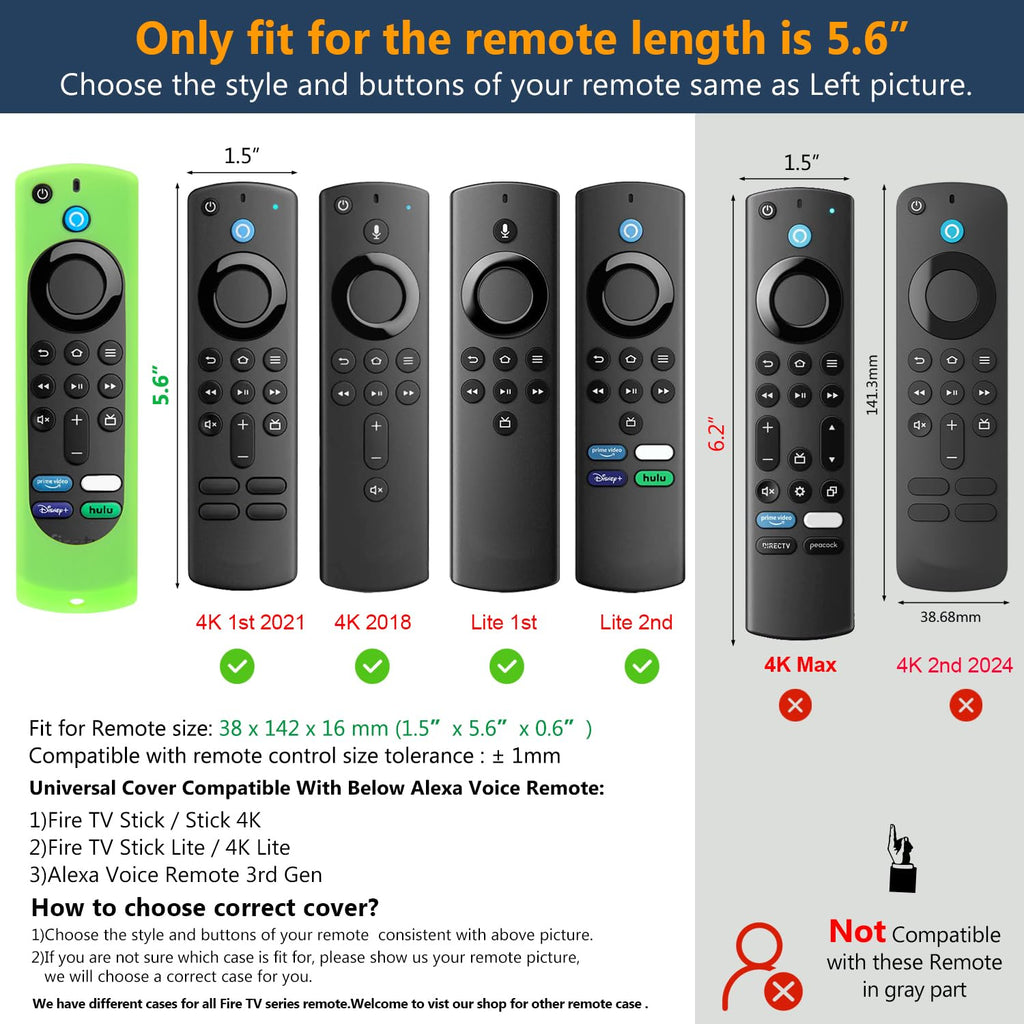 Silicone Remote Cover with Lanyard M541