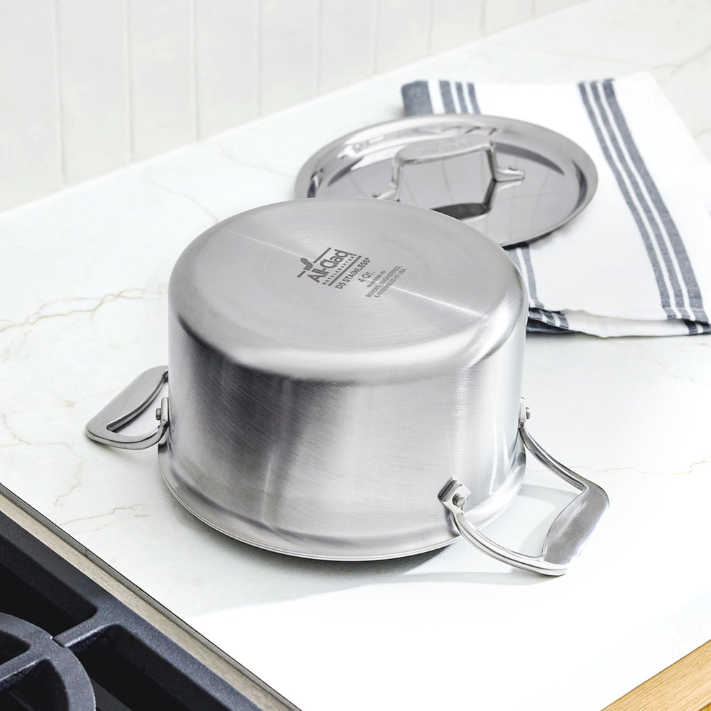 Stainless Steel 4 Qt Soup Pot with Lid Q847