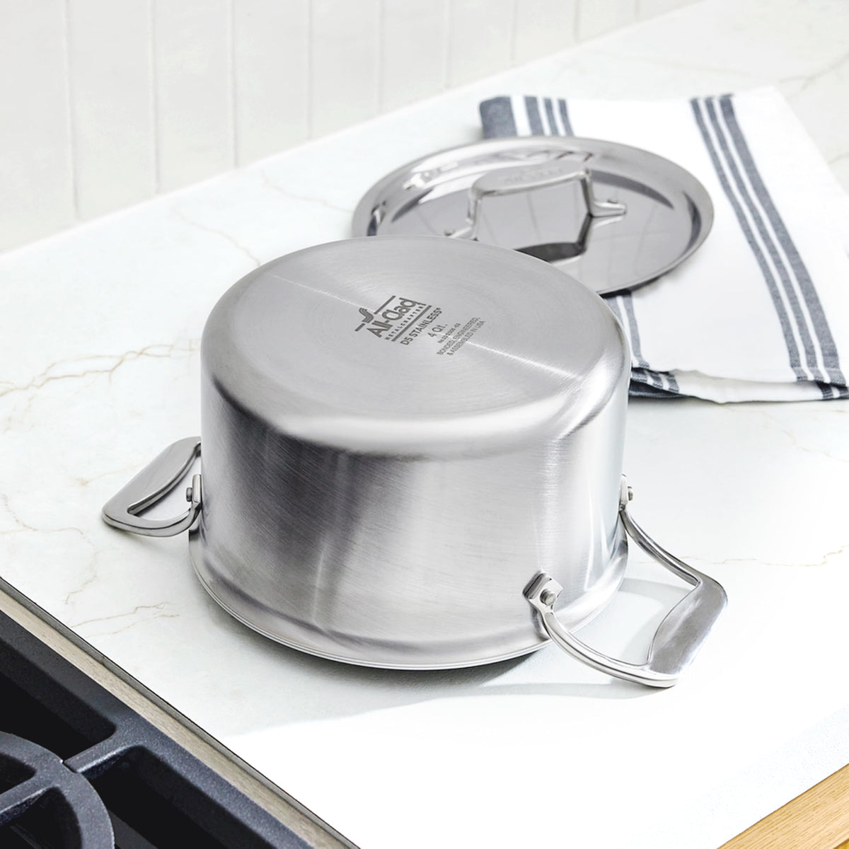 Stainless Steel 4 Qt Soup Pot with Lid Q847