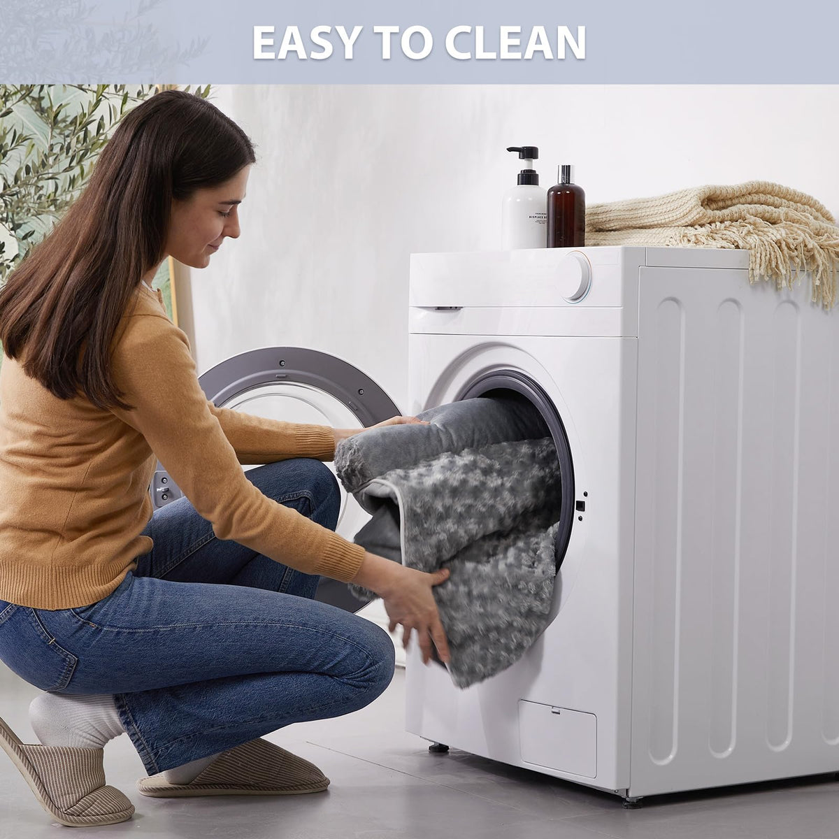 Washable Large Dog Bed M954