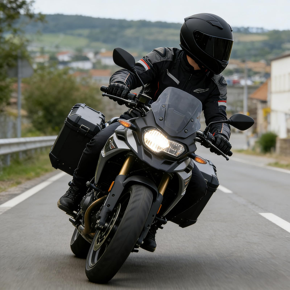 Full Face Motorcycle Helmet DOT Approved O30594