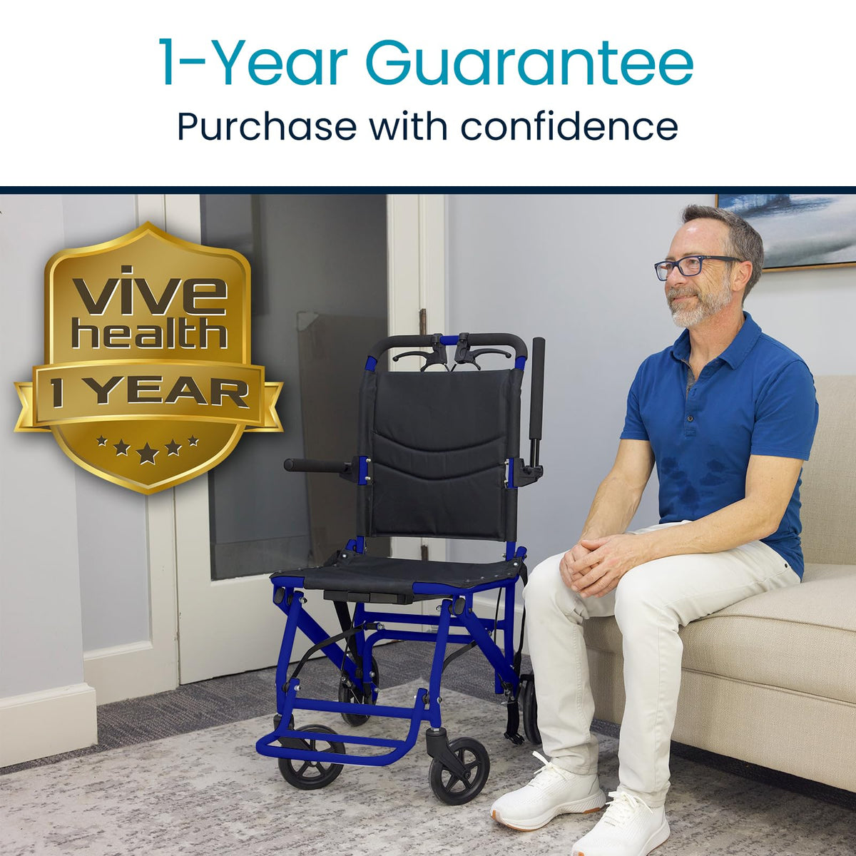 Ultra-Lightweight Transport Wheelchair N4449
