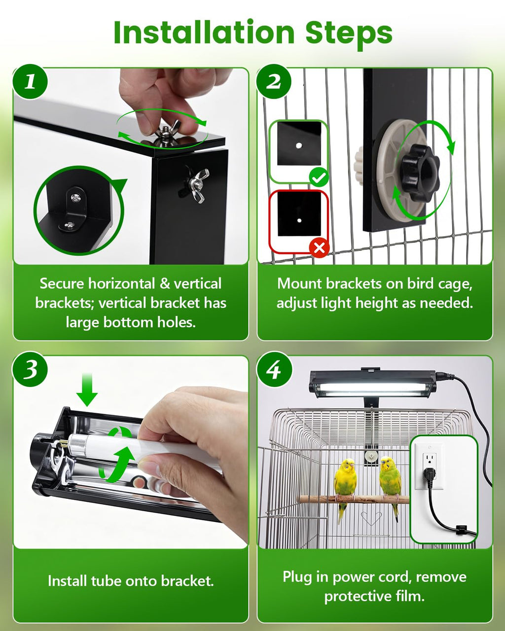 8W Bird Lamp H7879