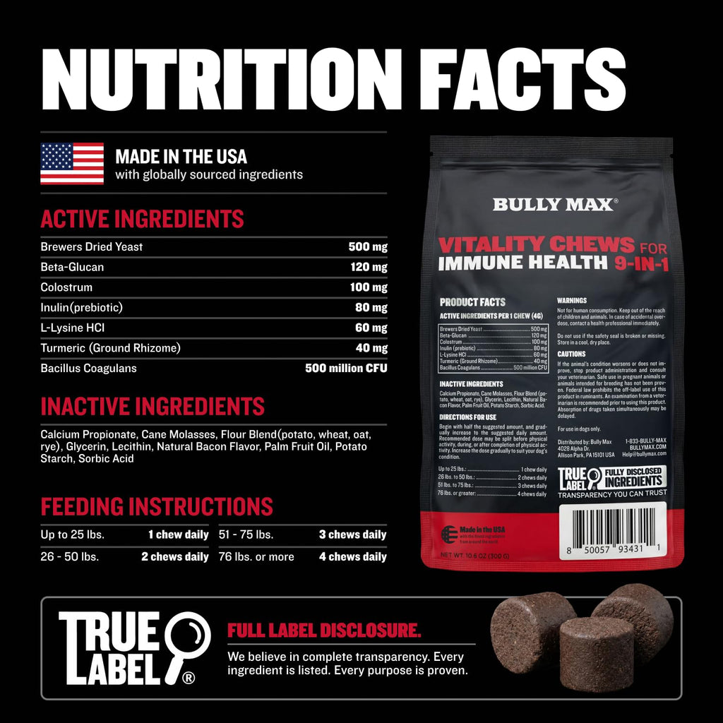 9-in-1 Dog Multivitamin 75 Soft Chews A7307