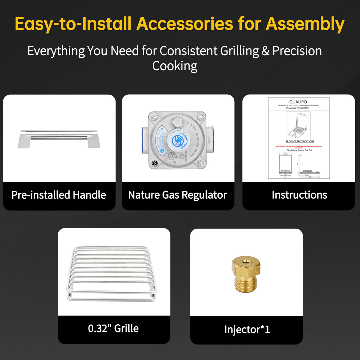 Built-in Single Side Burner O34246