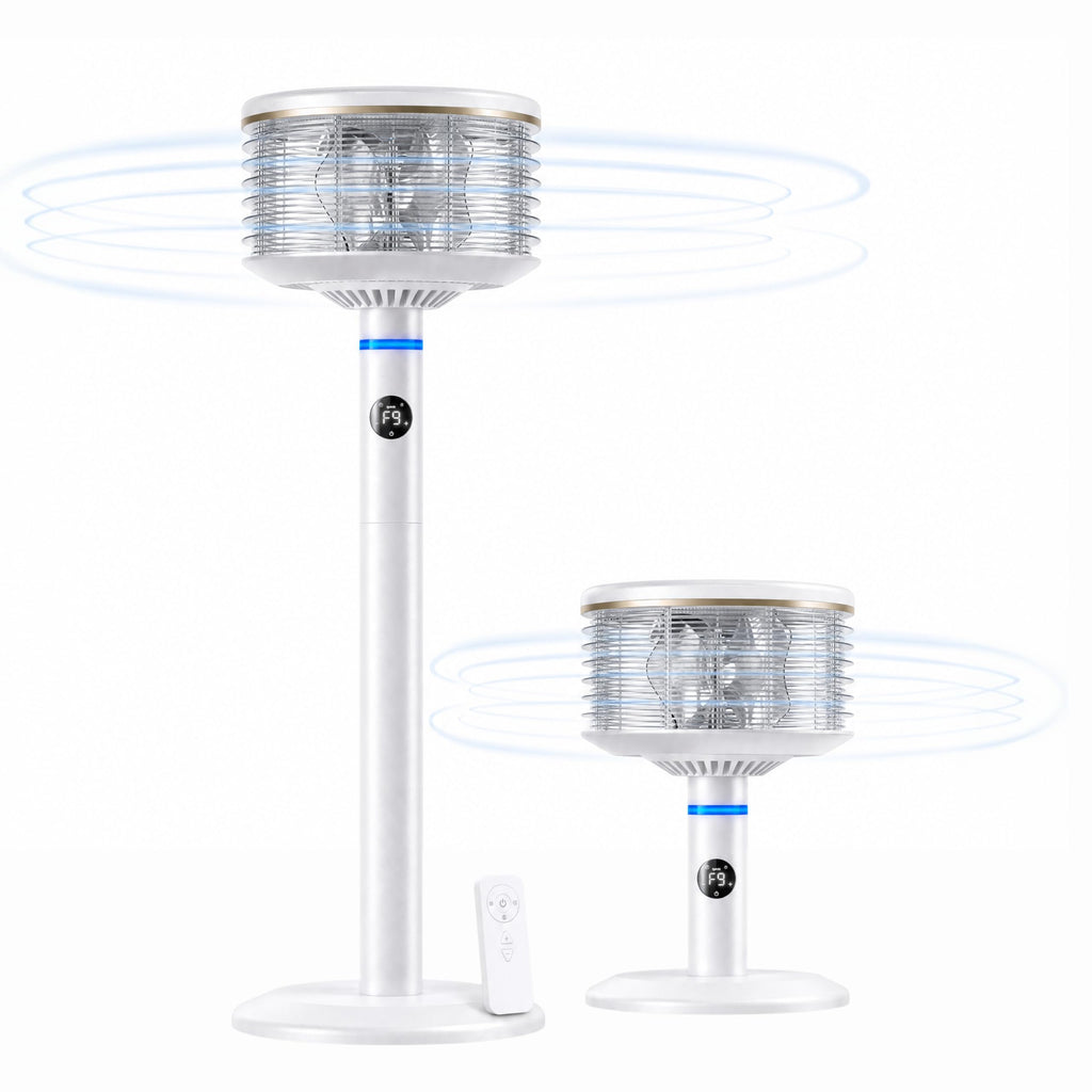 Height-Adjustable Floor & Table Fan T10778