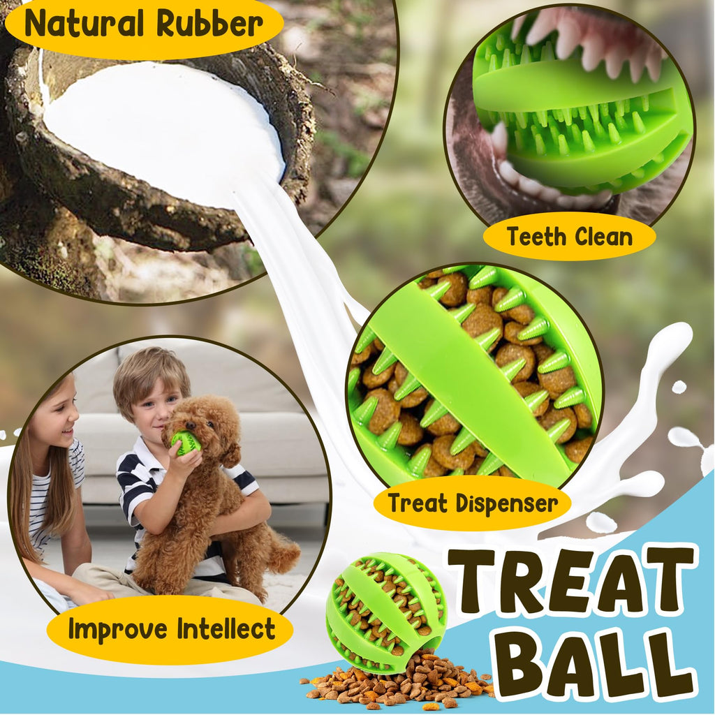 9 Pack Puppy Chew Toys with Rope Q397