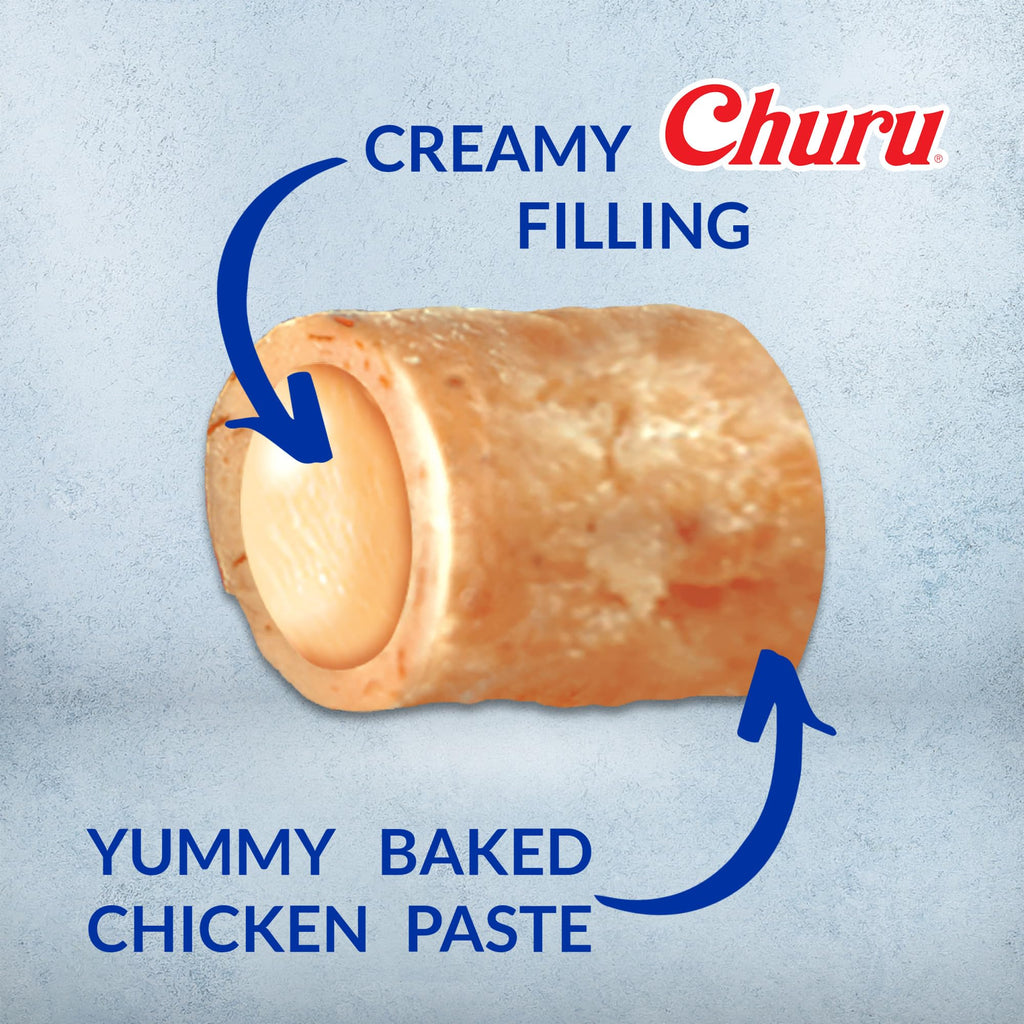 Soft Chewy Baked Chicken Cat Treats with Vitamin E, 24 Tubes V905911