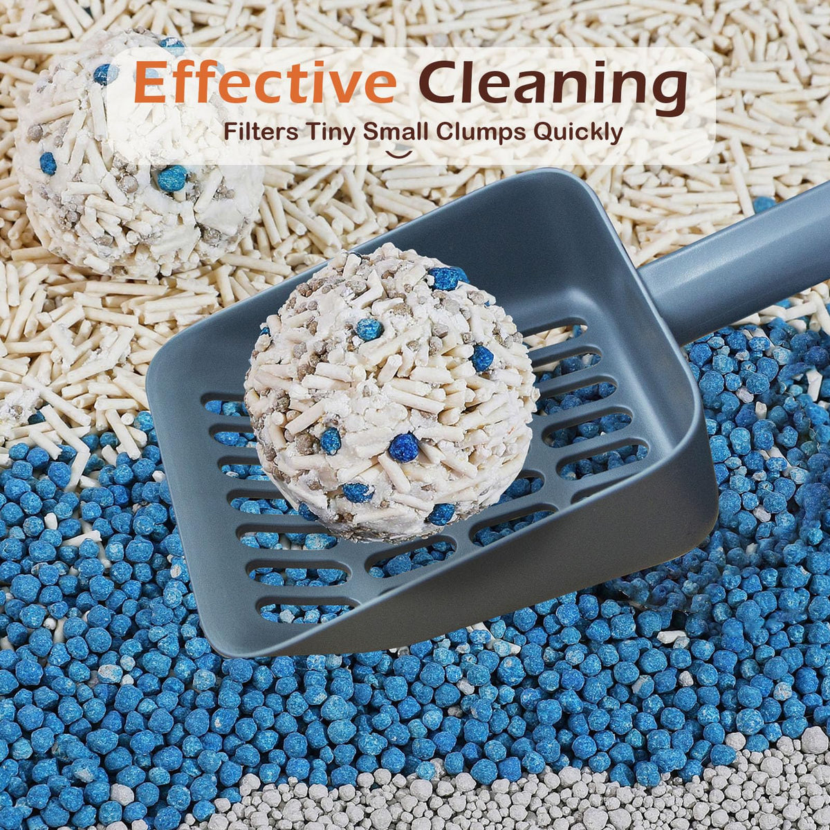 2 in 1 Cat Litter Scoop with Holder Stand Y203