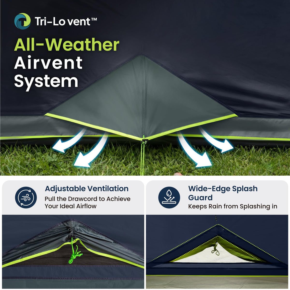 12 Person Camping Tent with Shade Canopy O525