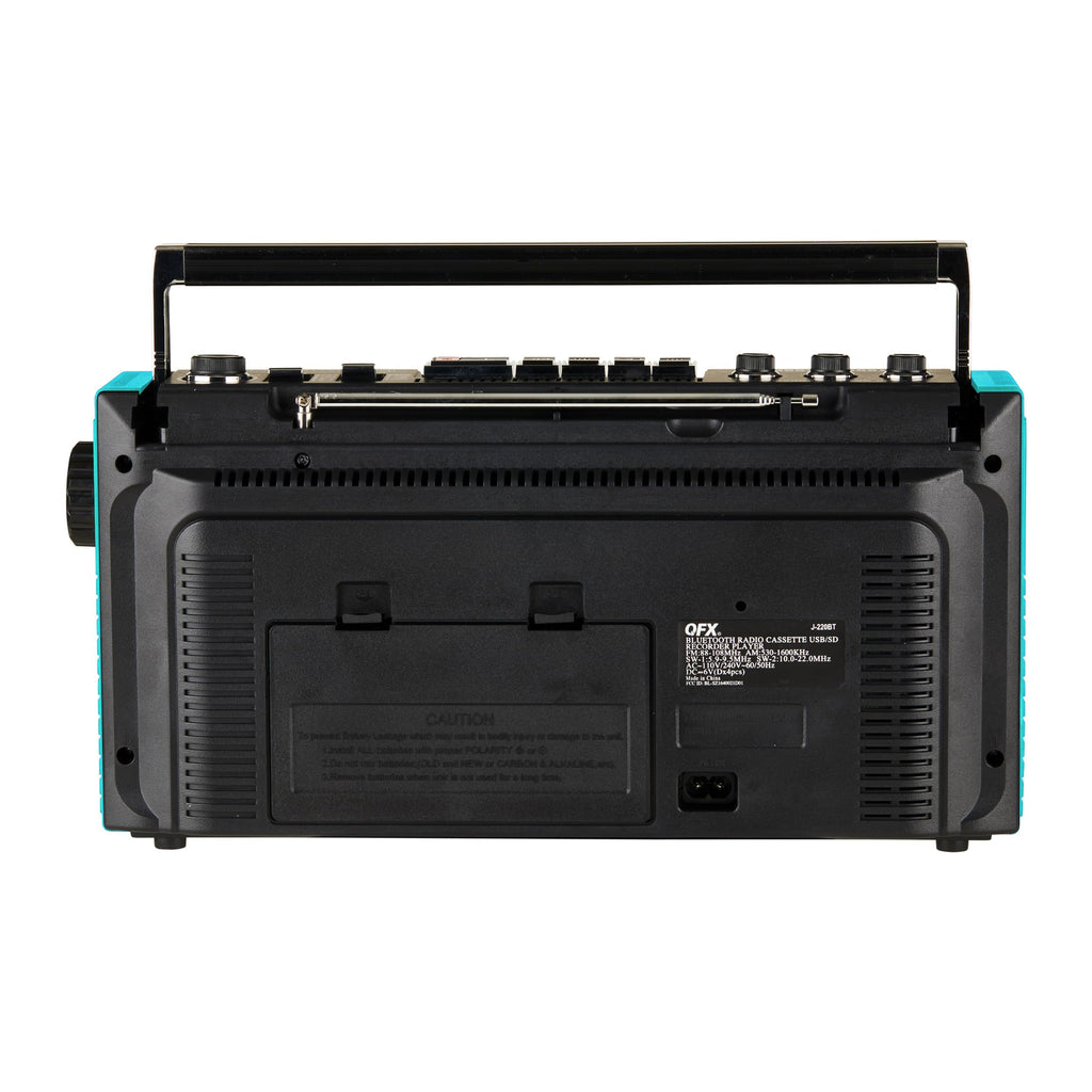 Aqua Bluetooth Cassette Player Recorder Z70193