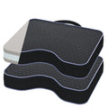 2 Pack Extra Thick Portable Bleacher Seat Cushions with Memory Foam P3040