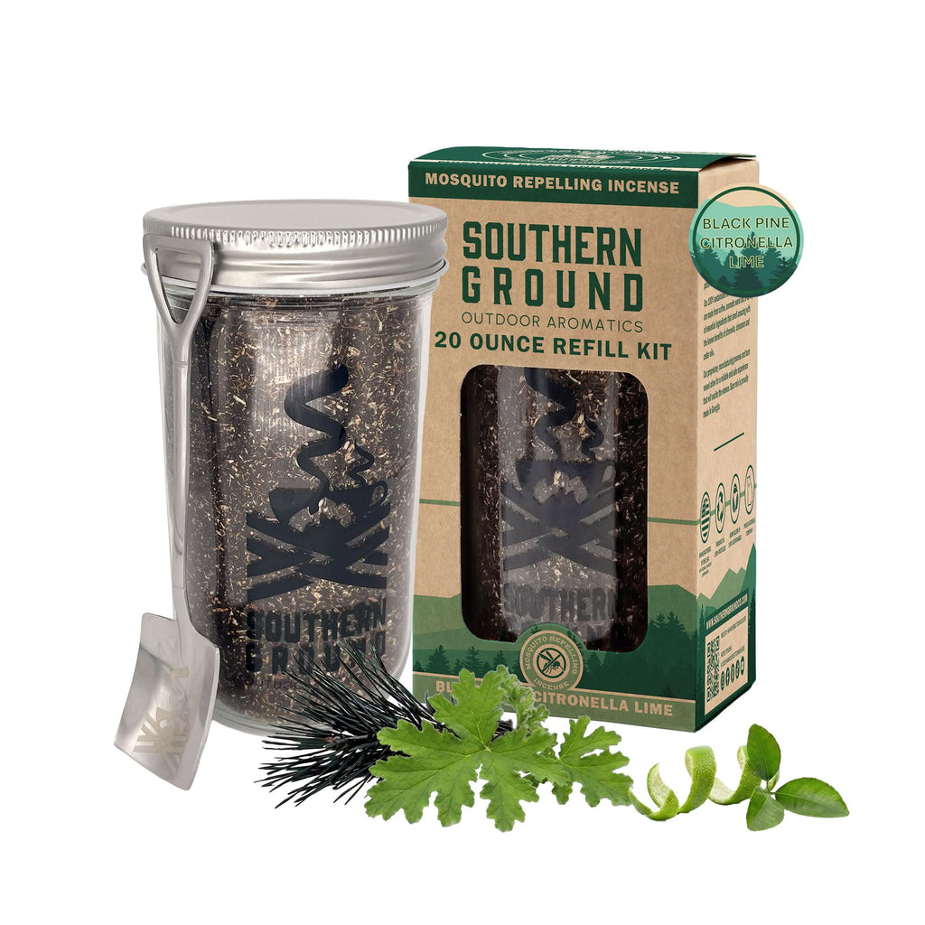 Natural Citronella Lime Mosquito Repellent Incense Refill 20oz L8461
