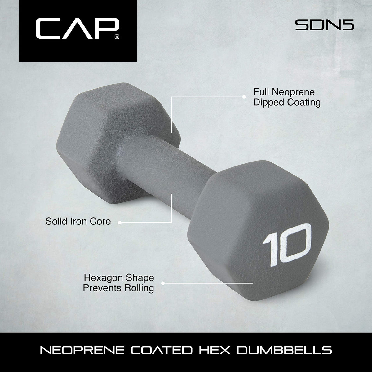 Neoprene Coated Dumbbells F9631