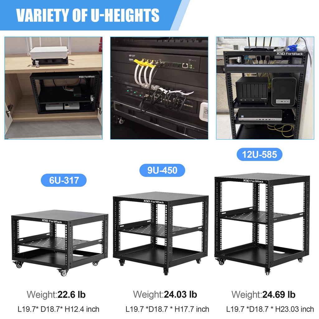 6U Open Frame Rack Q740198