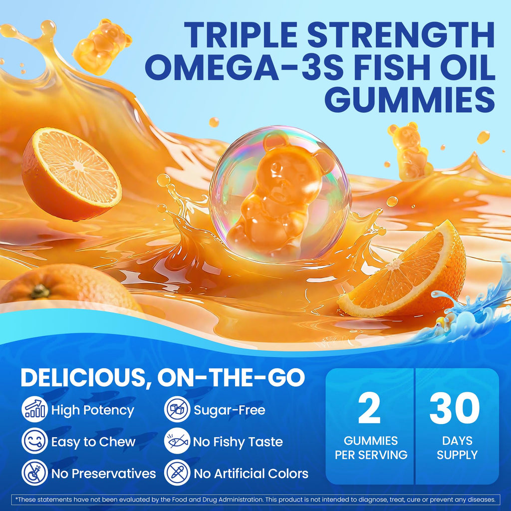 Omega 3 Gummies 1500mg P9303