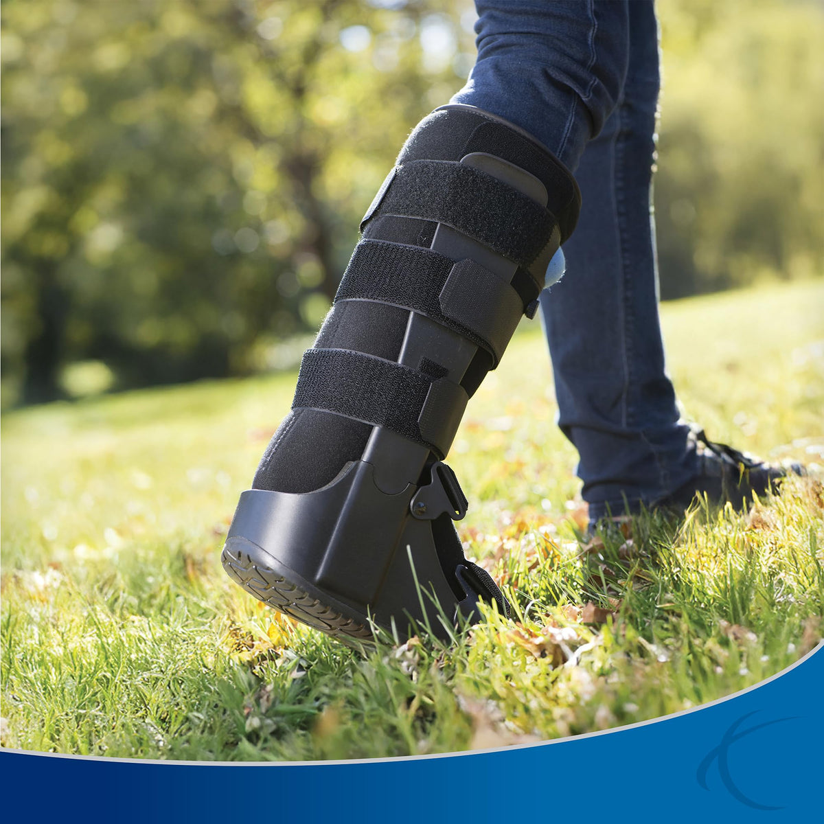 Large Black Fracture Boot A35313