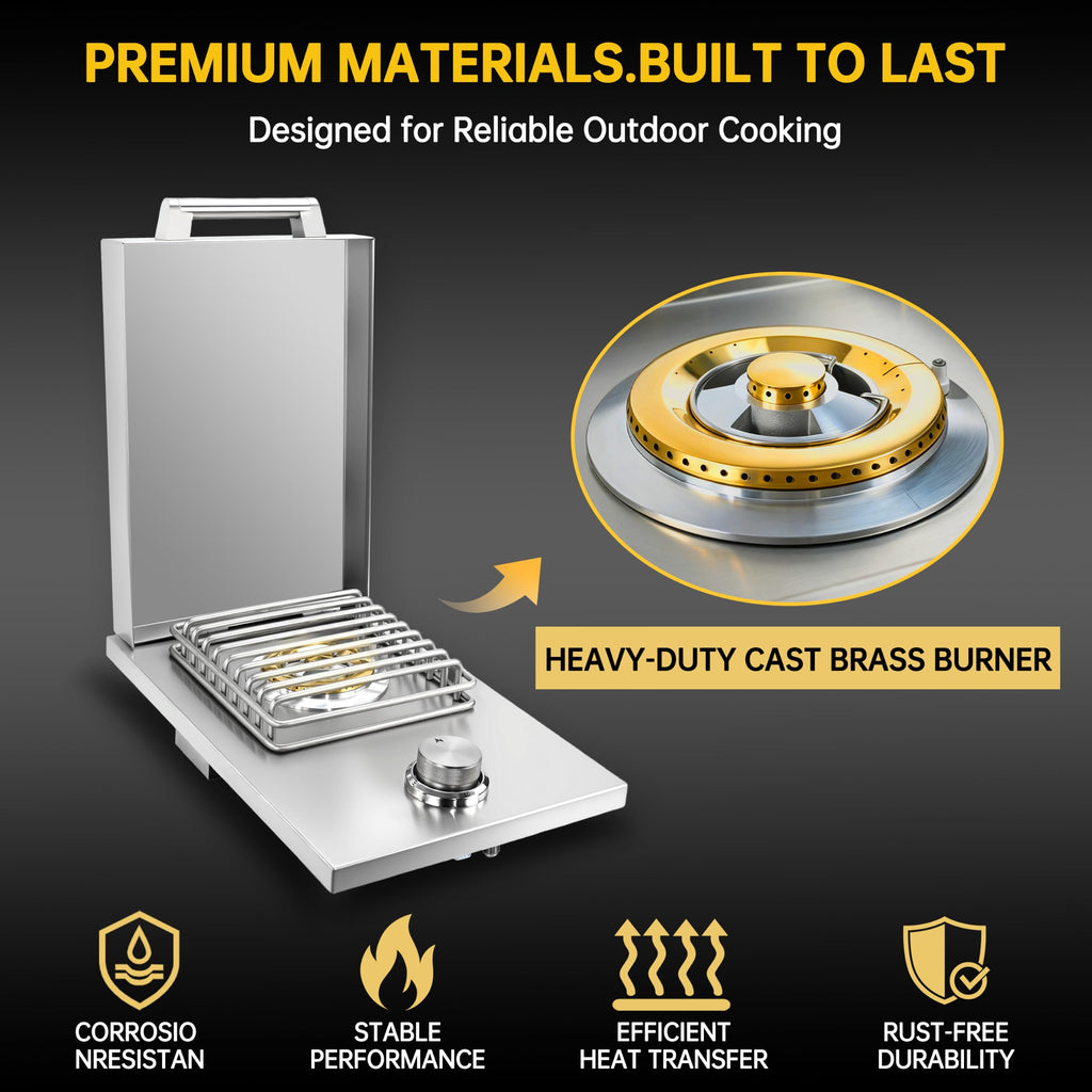 Built-in Single Side Burner O34246