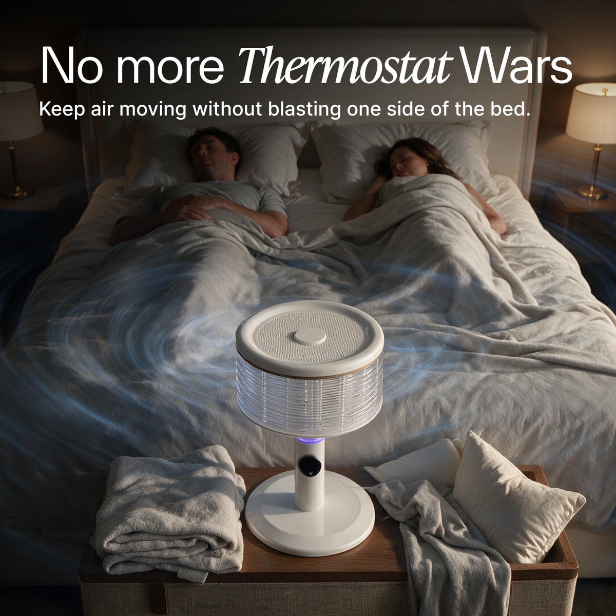Height-Adjustable Floor & Table Fan T10778