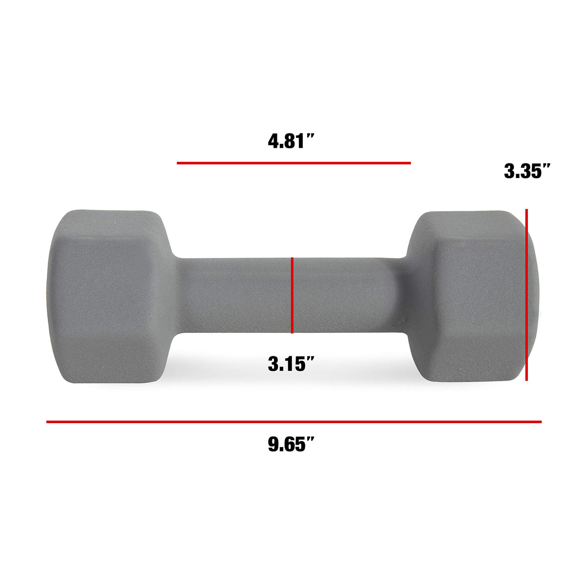 Neoprene Coated Dumbbells F9631