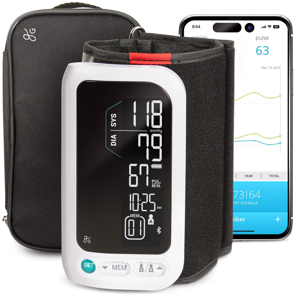 Bluetooth Blood Pressure Monitor with Upper Arm Cuff C352