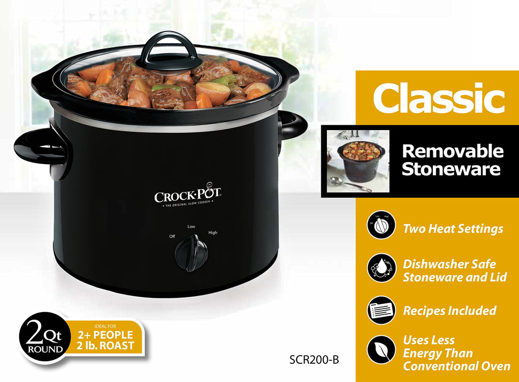 7 Quart and 2 Quart Manual Slow Cooker P782