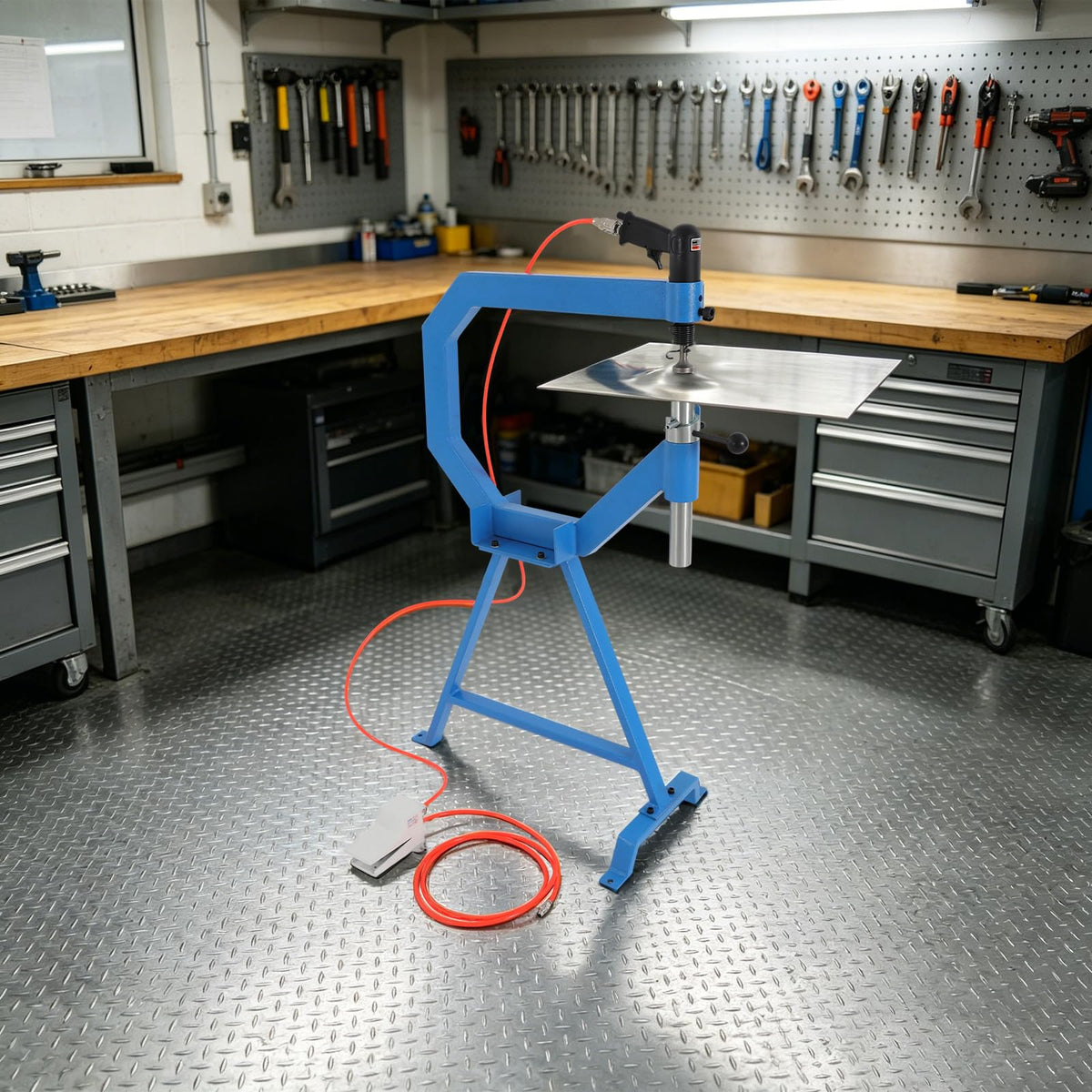 Pneumatic Planishing Hammer with Foot Pedal Z927593