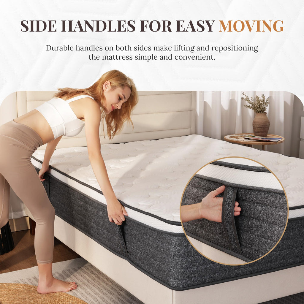 Full Size 10 Inch Hybrid Mattress A48240