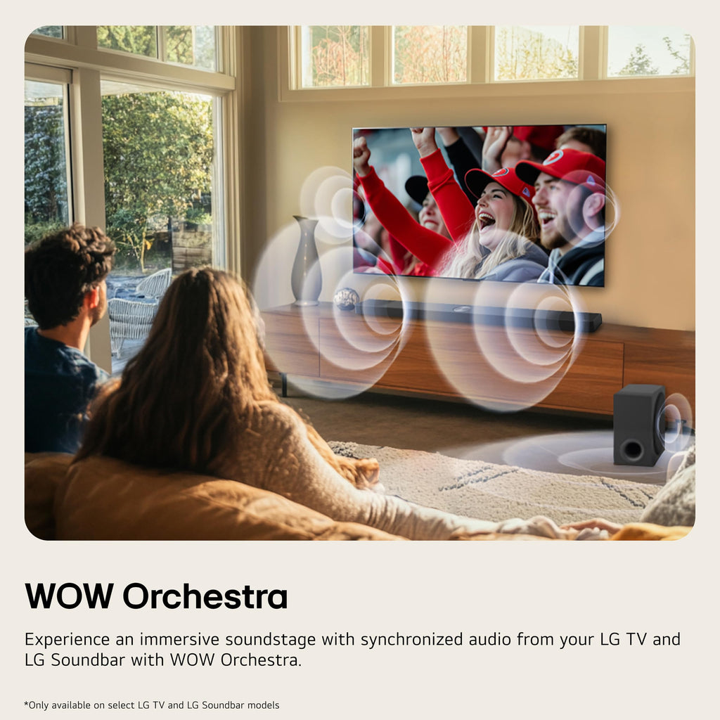 4.1 ch. Home Theater Soundbar with Rear Surround Speakers and Wireless Subwoofer K434502