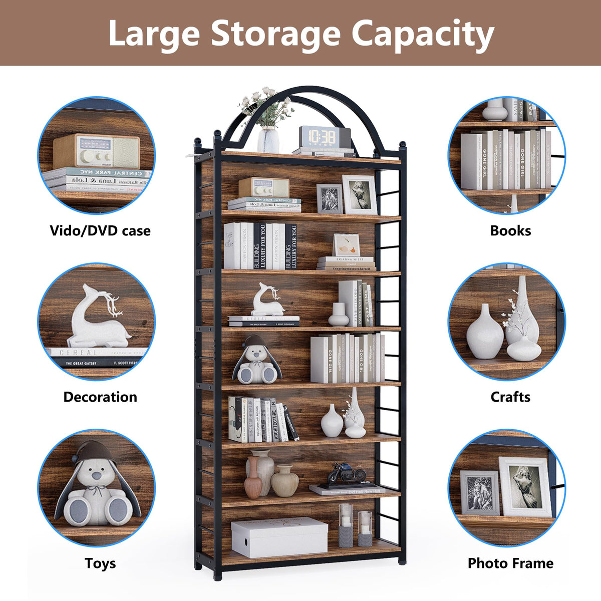 8-Tier CD Storage Rack L33664
