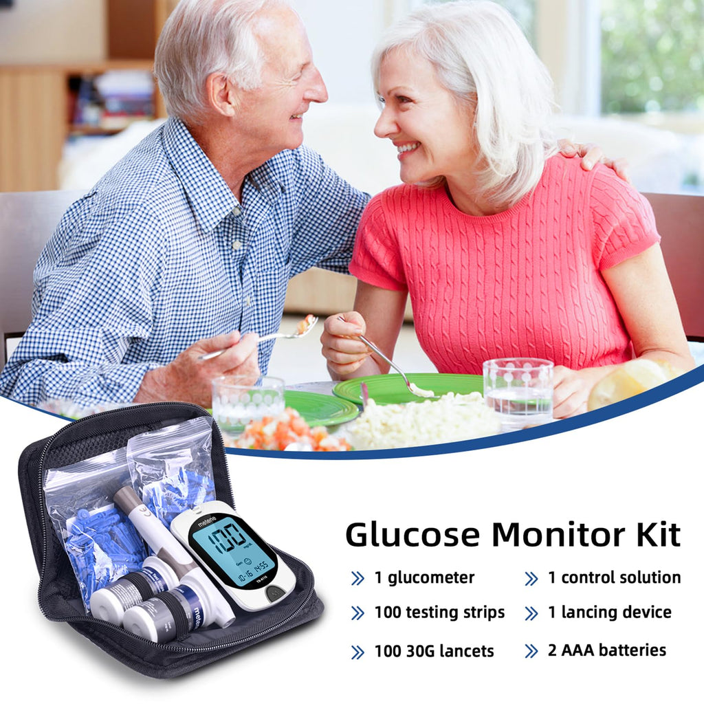 Blood Glucose Monitor Kit & 200 Test Strips K8543