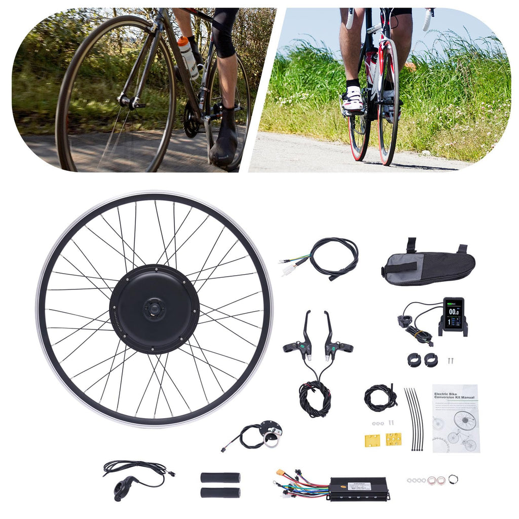 48V 1000W Electric Bike Conversion Kit with LCD Display M1114