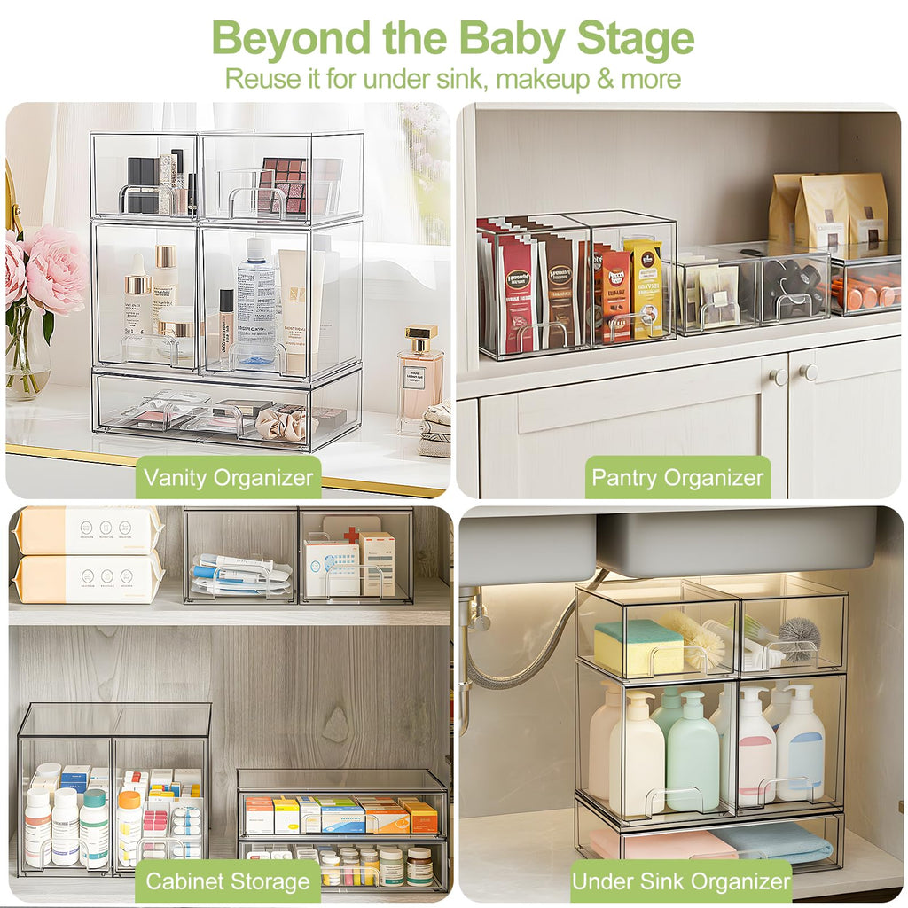 Acrylic Stackable Bottle Storage Organizer X322