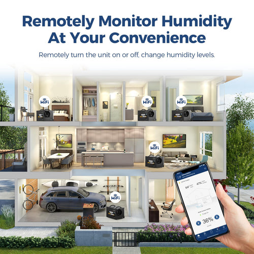 120 Pints Wi-Fi Dehumidifier with Pump H99144