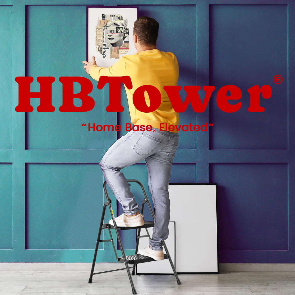 2 Step Ladder with Anti-Slip Pedal H5413