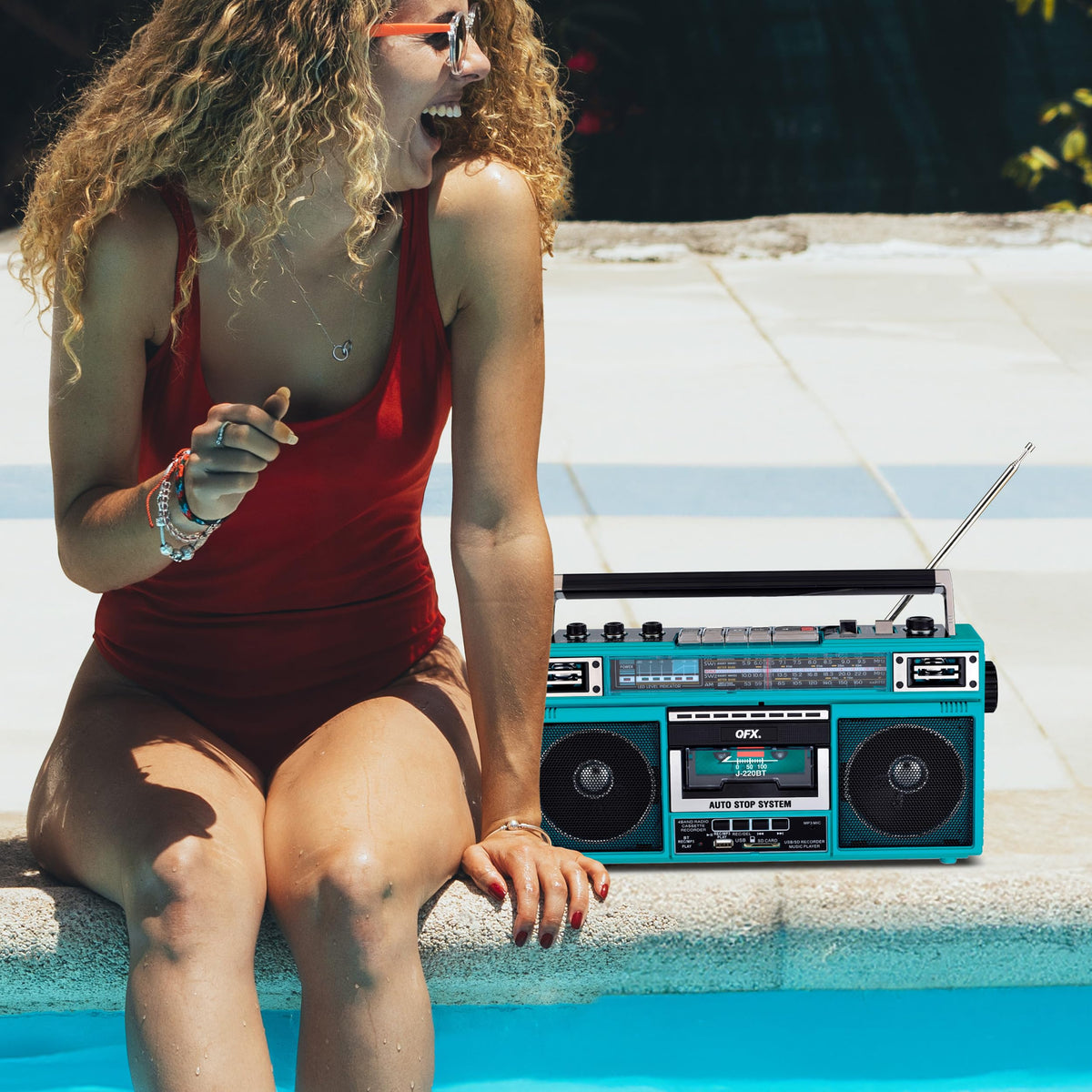 Aqua Bluetooth Cassette Player Recorder Z70193