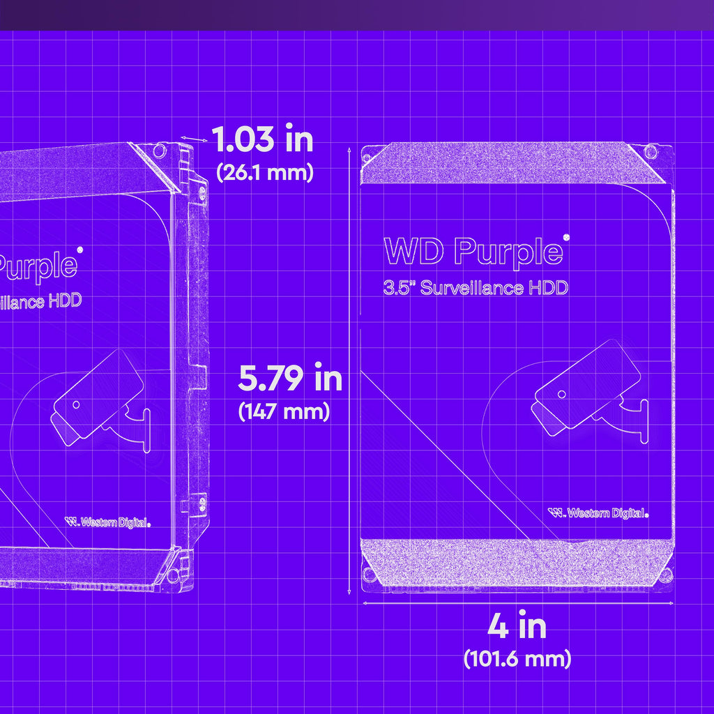 8TB Surveillance Internal Hard Drive HDD V4120