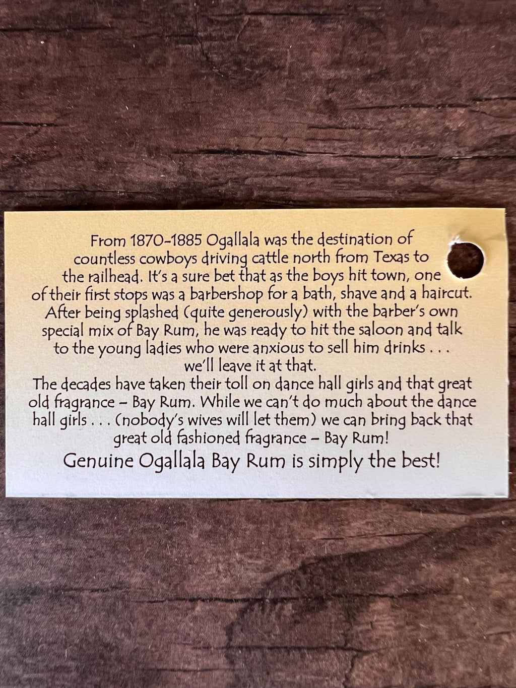 8 oz Bay Rum & Sandalwood Aftershave Y894922