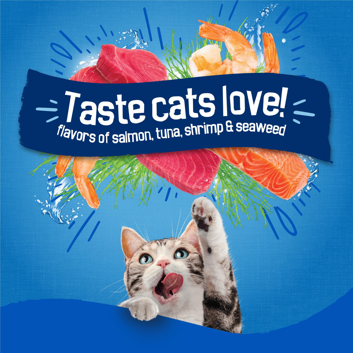 Dry Cat Food Seafood 4 3.15 lb Bags S943975