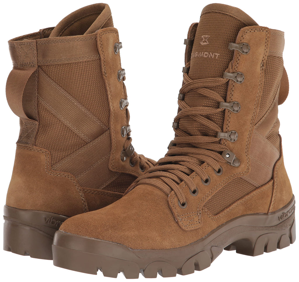 Coyote Suede Combat Boots A185