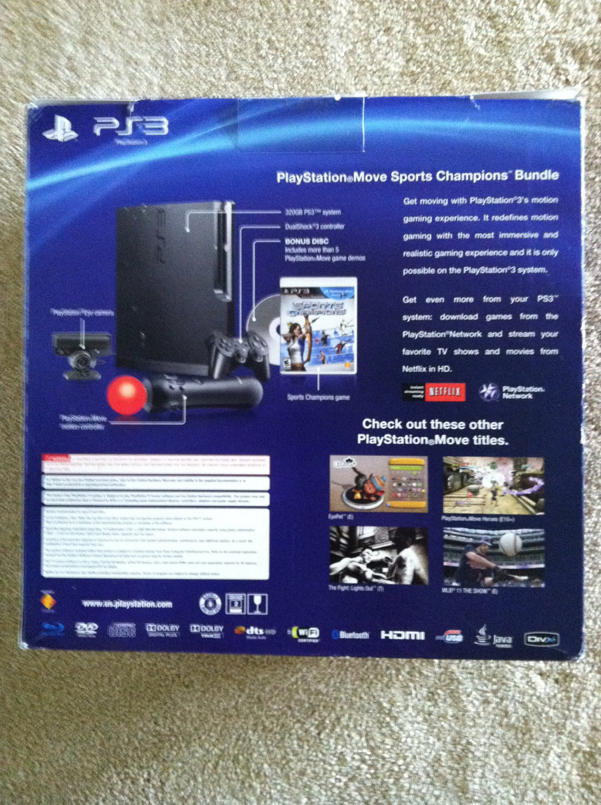 PlayStation 3 320 GB System P4163